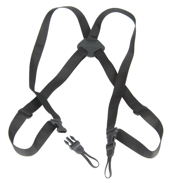 Bino/Cam Harness Webbing Black