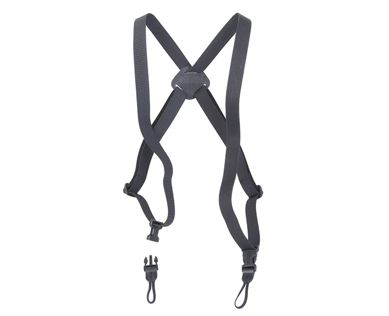 Bino/Cam Harness Elastic Black