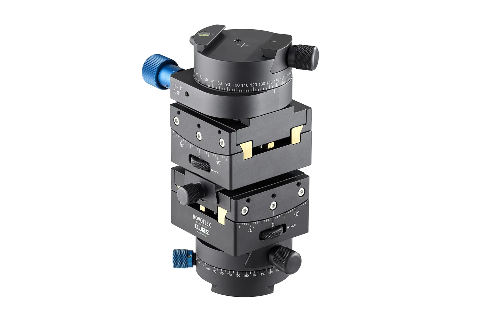 Modularer Goniometerkopf Max-Kit m. zwei Panoramaplatten