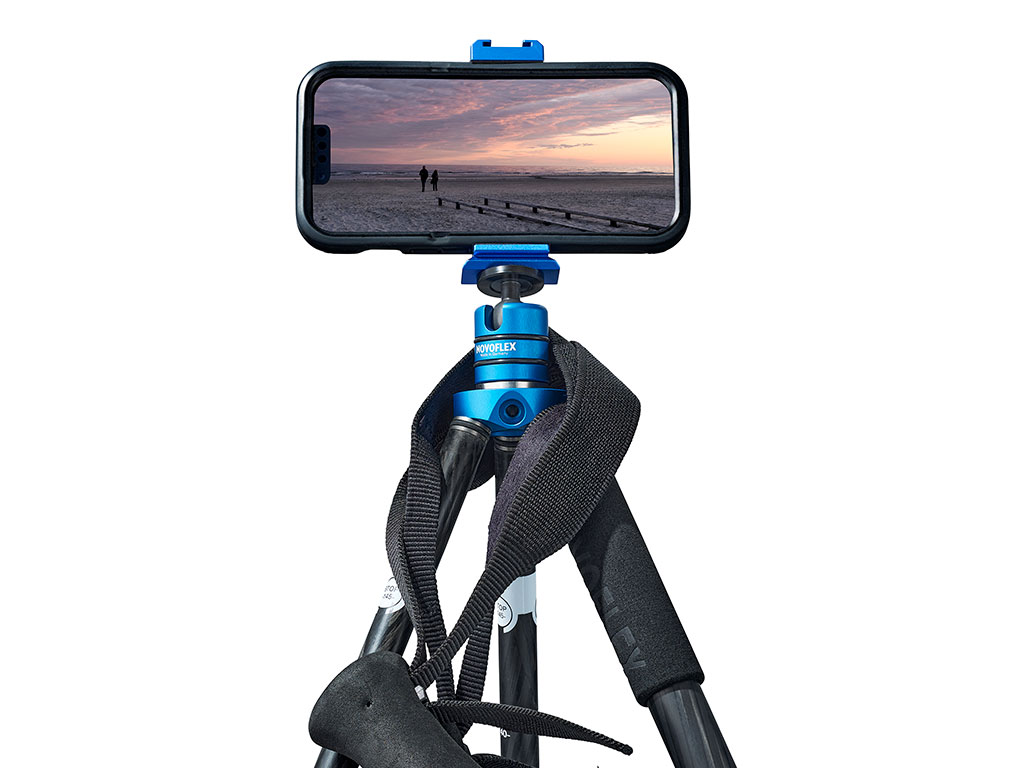 BasicPod Wanderstativ C2253 mit Smartphoneklammer