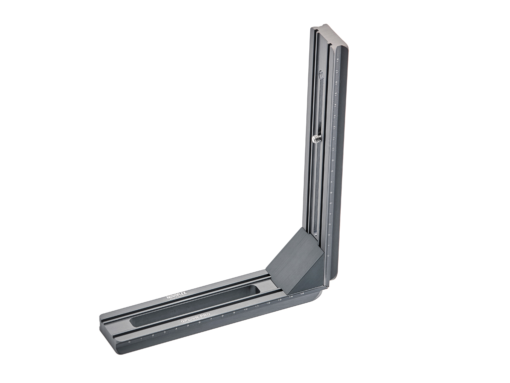 L-bracket plate with scale 225/225 mm 