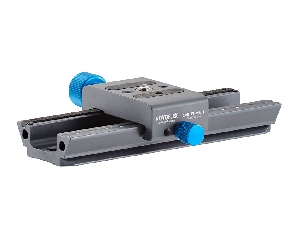 Focusing rail, Mini dove tail clamping 