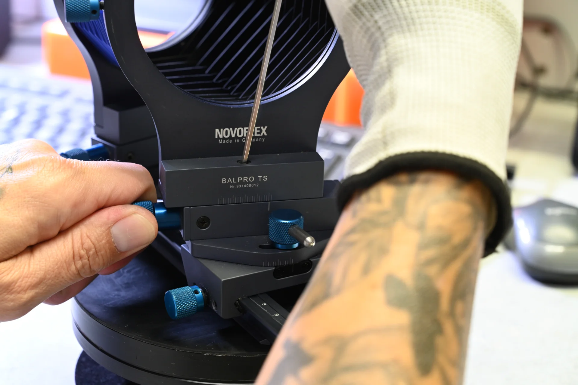 Wartungsservice Tilt/Shift-Balgengerät 